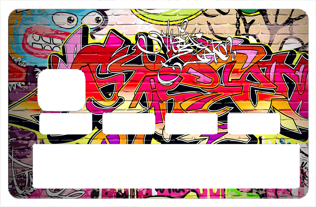 STICKER CB GRAFFITI WALL 2016