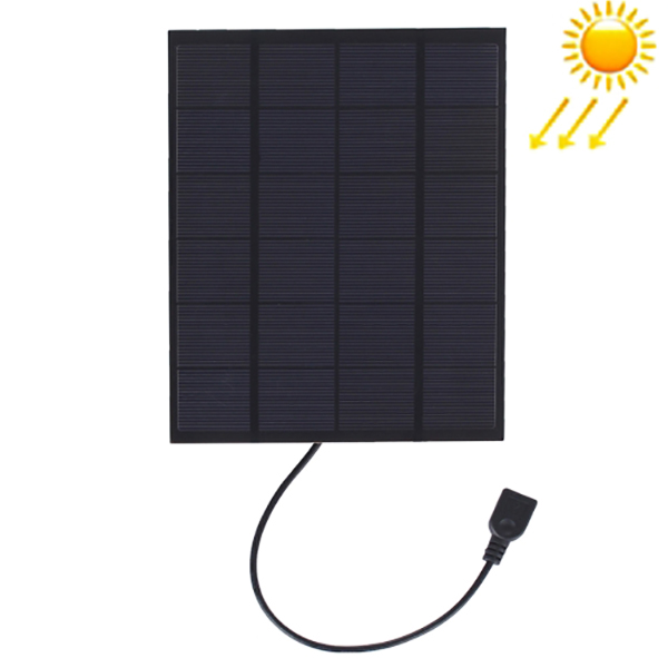 Panneau solaire Chargeur par port USB , télephone, MP3.... 5.5W / 5V