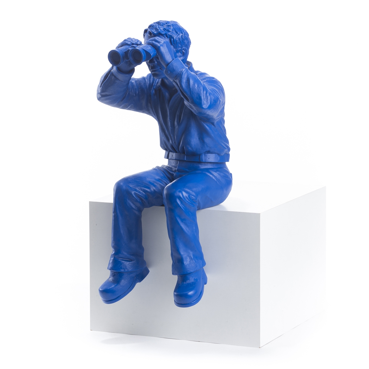 Statuette-Worldview-Model 1b-bleu-2006-Ottmar- Hörl-the-little-boutique