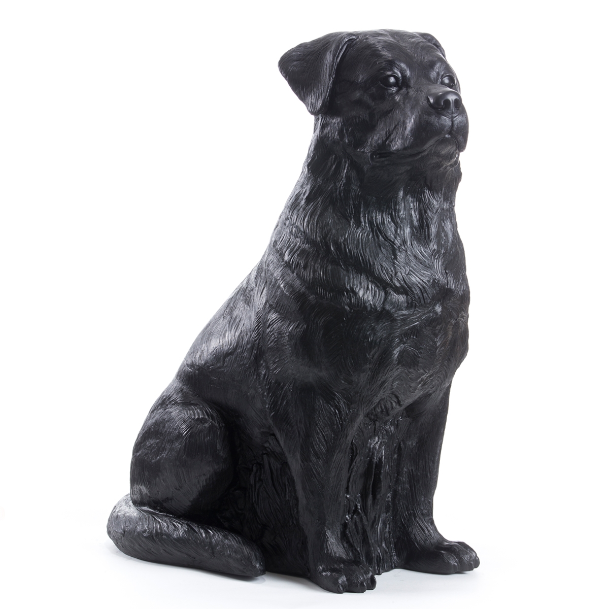 le Rottweiler, H. 89 cm, noir