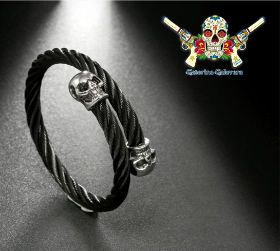 bracelet-homme-femme-acier-chicanos-caterina-calavera-the-little-boutique-nice-2