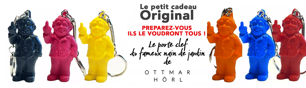 porte clefs nain de jardin thelittleboutique