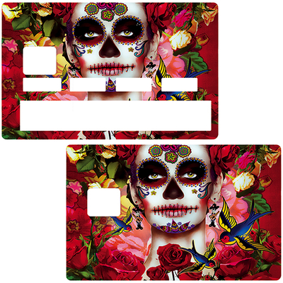 Stickers pour carte bancaire, Catarina Calavera 2016