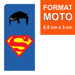 sticker-plaque-immatriculation-moto-GAUCHE -superman