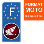 honda-sticker-plaque-immatriculation-moto-GAUCHE-france