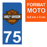 sticker-plaque-immatriculation-moto-DROIT-75-HARLEY-DAVIDSON