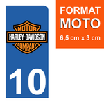 10-HARLEY-DAVIDSON-sticker-plaque-immatriculation-moto-DROIT