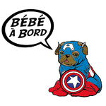 sticker-bebe-a-bord-CAPTAIN-america-pug-carlin-the-little-boutique