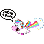 STICKER_B2B2_A_BORD_LICORNE_QUI_PETE_THE_LITTLE_BOUTIQUE