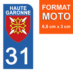 31-HAUTE-GARONNE-sticker-plaque-immatriculation-moto-the-little-boutique