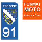 91-ESSONE-sticker-plaque-immatriculation-moto-DROIT-13-HARLEY-DAVIDSON