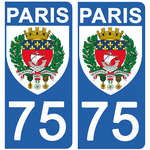 75 BLASON-sticker-plaque-immatriculation-the-little-sticker-fabricant- PARIS