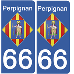 66 PERPIGNAN-sticker-plaque-immatriculation-the-little-boutique