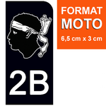 2B-CORSE-NOIR-sticker-plaque-immatriculation-moto-DROIT