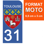 31-TOULOUSE-sticker-plaque-immatriculation-moto-DROIT