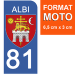 81 ALBI-sticker-plaque-immatriculation-moto-DROIT