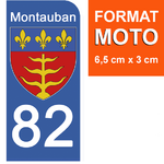 82 montauban-sticker-plaque-immatriculation-moto-DROIT