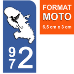 972-CARTE-martinique-sticker-plaque-immatriculation-moto-DROIT