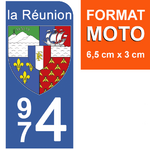 974-blason-la-reunion-sticker-plaque-immatriculation-moto-DROIT