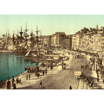 port de toulon 1880 -thelittleboutique-1