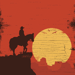 cowboy-coucher-de-soleil-3-sticker-boite-aux-lettre-thelittleboutique