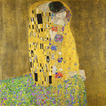 Gustav-Klimt-le-baiser-deco-idees-com