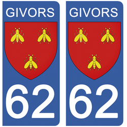 Sticker Autocollant Blason De Douriez (62) - Neuf - Décoration Voiture, Casier, Etc.