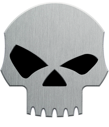 Sticker pour plaque d'immatriculation MOTO, EUROBAND, Bleu ou Noir,  Deadpool, Skull, Pirate