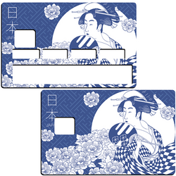 La Grande Vague de Kanagawa de Hokusai - sticker pour carte bancaire –  STICKERCB