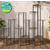 Support pour plantes en métal et bois-thelittleboutique