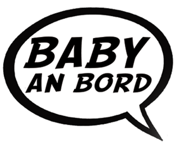 Sticker Bebe A Bord Baby Groot Bebe A Bord The Little Boutique