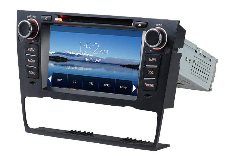 Autoradio GPS BMW Série 3 E90 / E91 / E92 / E93 climatisation automatique
