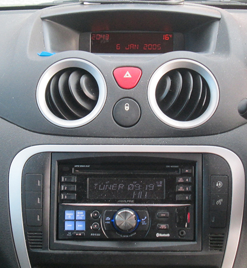 Autoradio android citroen c3