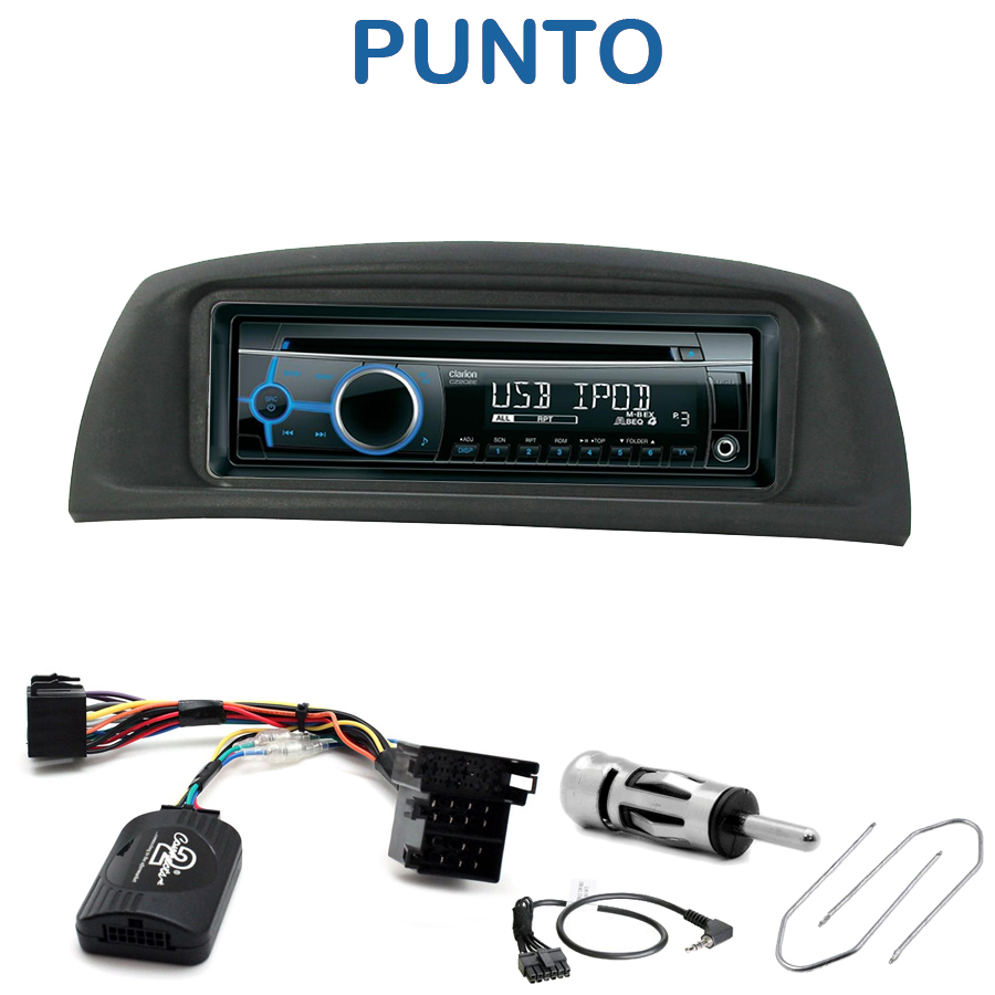 Autoradio 1DIN Fiat Punto avec CD/USB/mp3/Bluetooth Fiat Autoradios