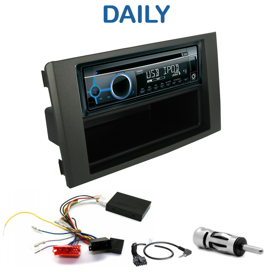 Autoradio 1DIN Iveco Daily avec CD/USB/mp3/Bluetooth Iveco
