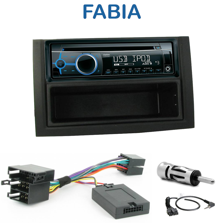 Autoradio 1DIN Skoda Fabia avec CD/USB/mp3/Bluetooth Skoda