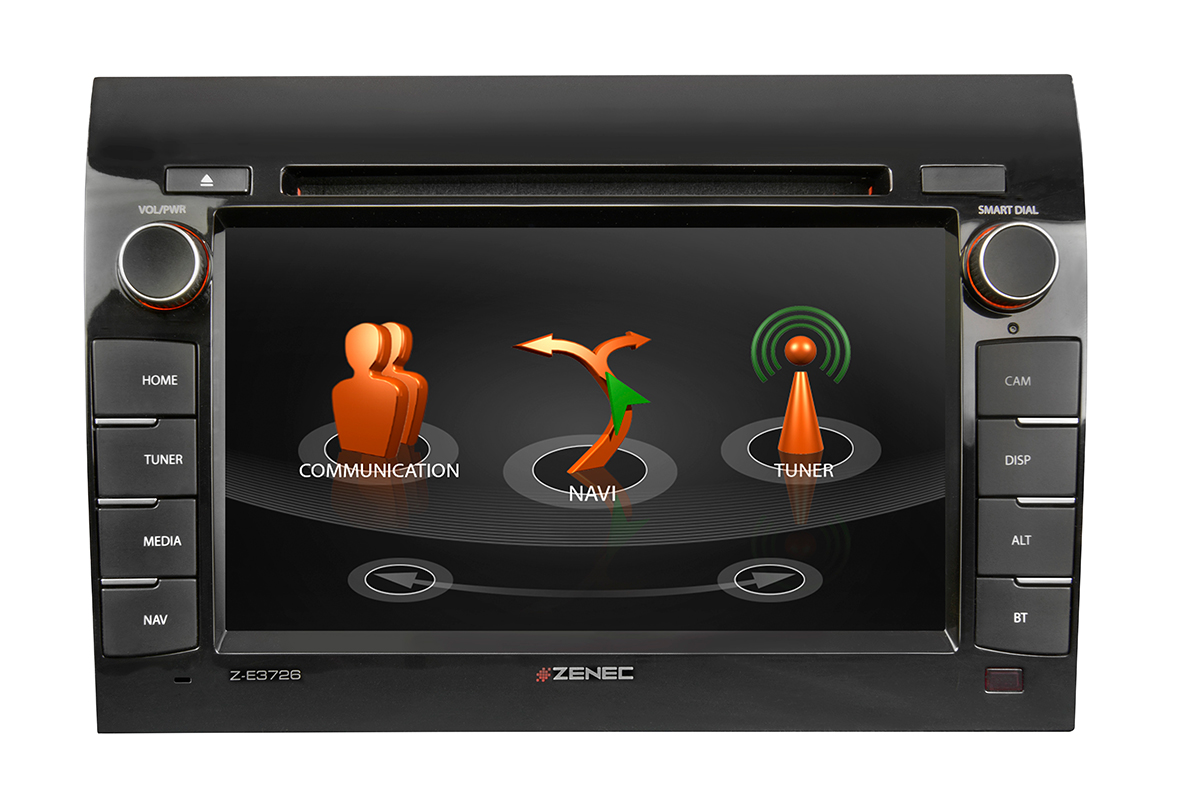 Autoradio GPS DVD Fiat Ducato Autoradios ZE3726 Multimédia Bluetooth