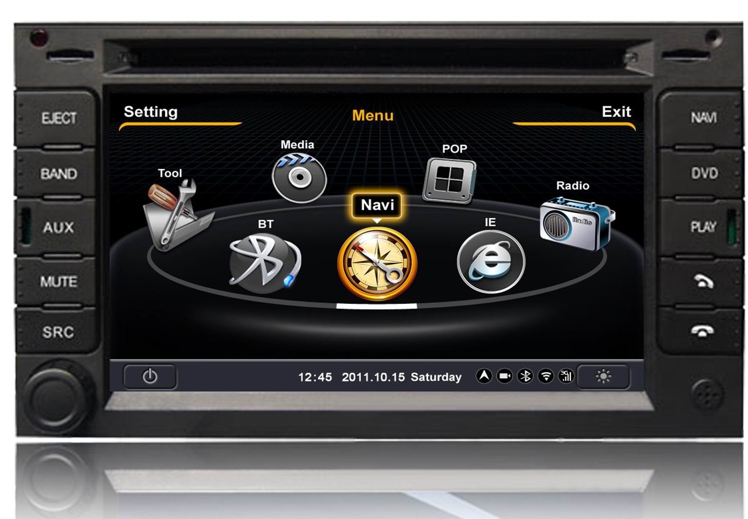 Poste Citroen C2 & C3 Autoradio GPS DVD USB Citroen Bluetooth