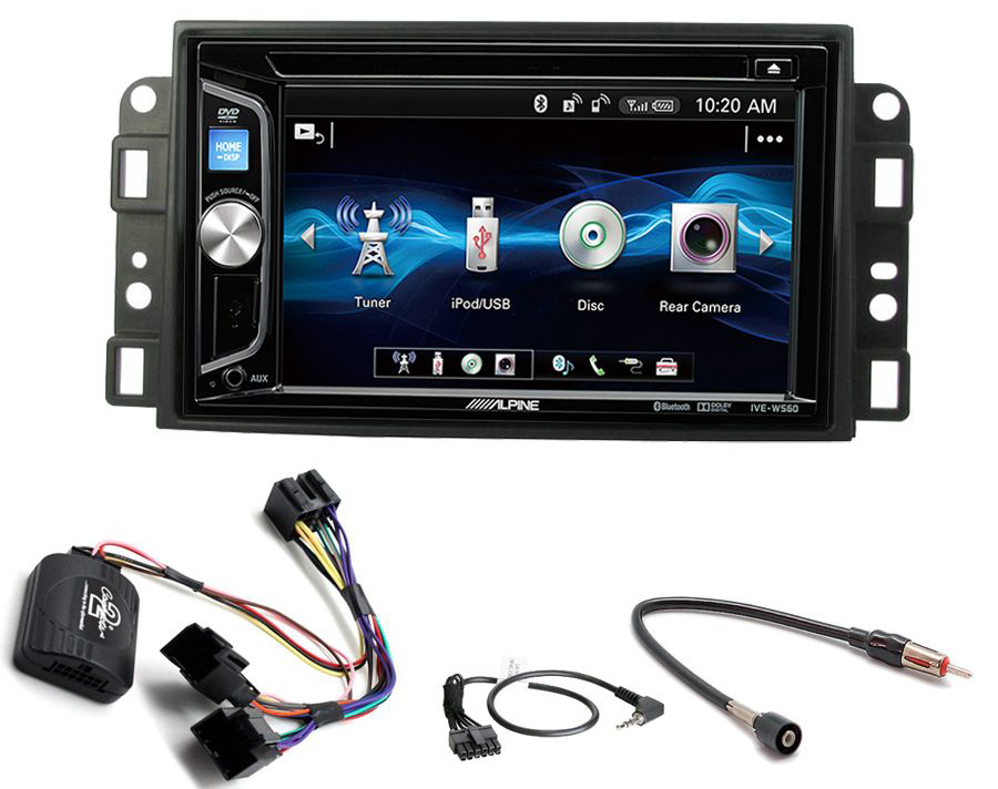 Autoradio 2-DIN CDE-W233R Alpine Chevrolet Aveo, Captiva & Epica ...