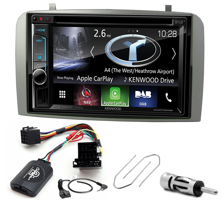 Autoradio Kenwood GPS Alfa Romeo 147 avec écran tactile CarPlay ...