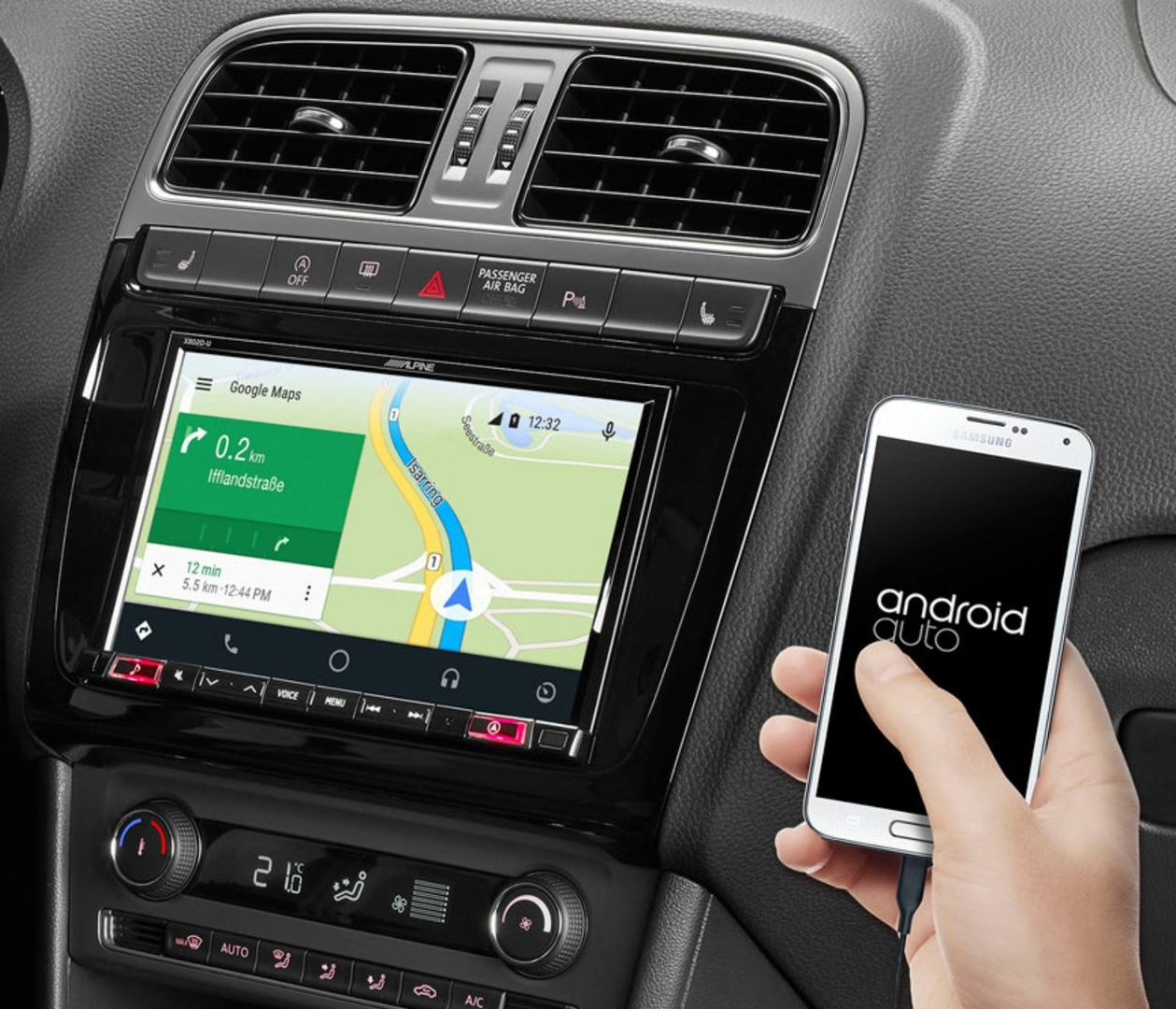 Alpine X803DP6C GPS Volkswagen Polo Ecran tactile 20,3 cm