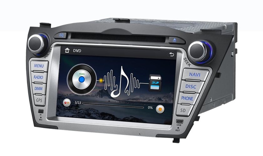 Autoradio Android 13 Pour Hyundai IX35 2010-2015 – Écran Tactile 10,1 Pouces, 8-core 4+64 Go, CarPlay/Android Auto Sans Fil, Bluetooth 5.0, Caméra De Recul, Commandes Au Volant