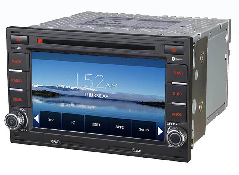 Autoradio GPS Volkswagen Golf 4, Bora, Polo avant 2009, Passat avant