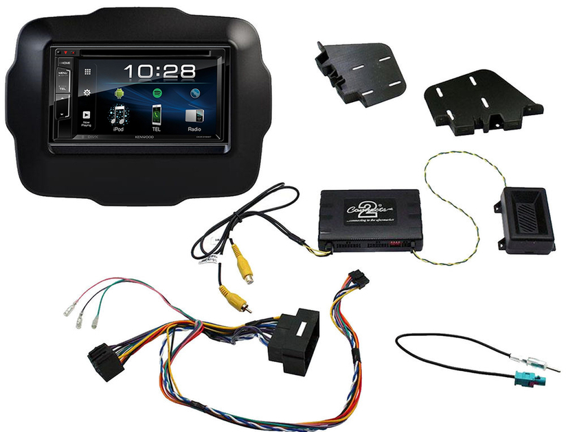 Autoradio Jeep Renegade depuis 2015 avec CD/USB/Bluetooth