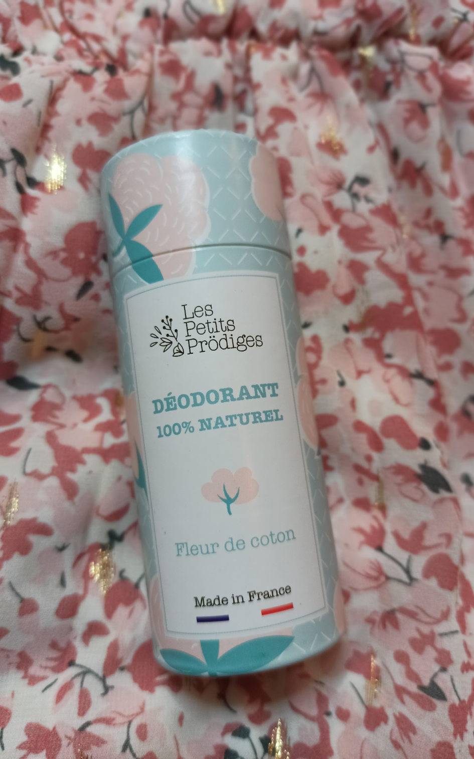 Déodorant Fleur de coton 100% naturel - Les Petits Prödiges