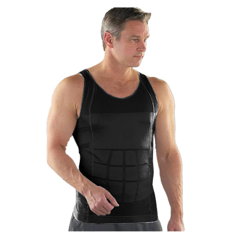 Hommes-Minceur-Sous-V-tements-Body-Shaper-Serre-Taille-Corset-Hommes-Shaper-Gilet-Corps-Minceur-Ventre