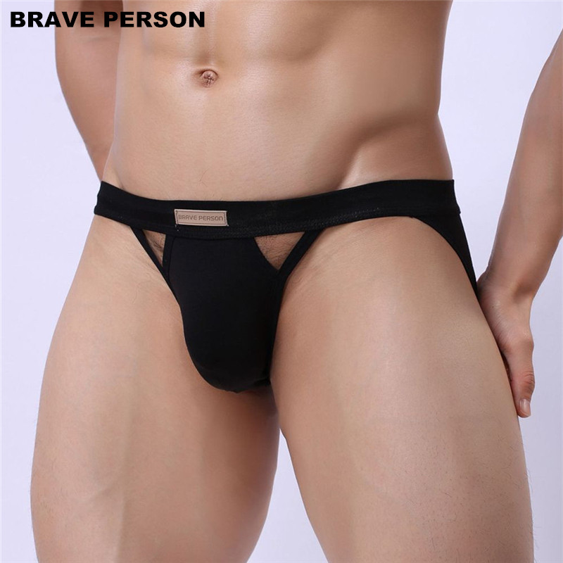COURAGEUX-PERSONNE-de-Marque-Hommes-Sexy-Strings-Culottes-Double-D-Hommes-G-string-Tanga-Gay-Sous
