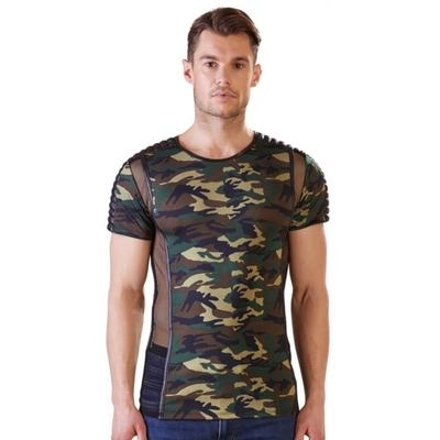Tee Shirt Camouflage et Tulle