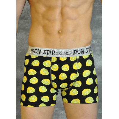 Boxer Homme Iron Star citrons