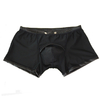 Sexy-Hommes-Plus-La-Taille-Ouvert-Entrejambe-Boxers-Faux-En-Cuir-tape-U-Convexe-Poche-Usure